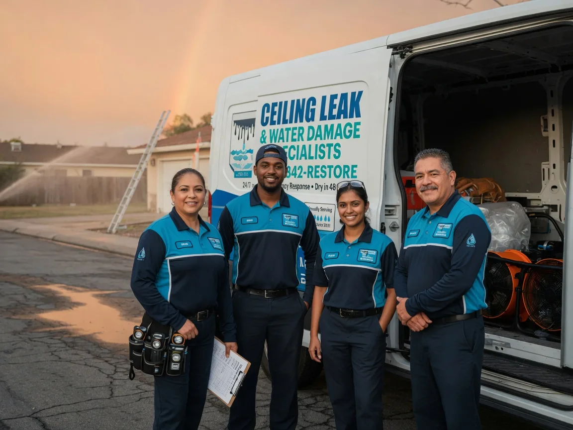 Ceiling Leak Cleanup company in Truro, IA