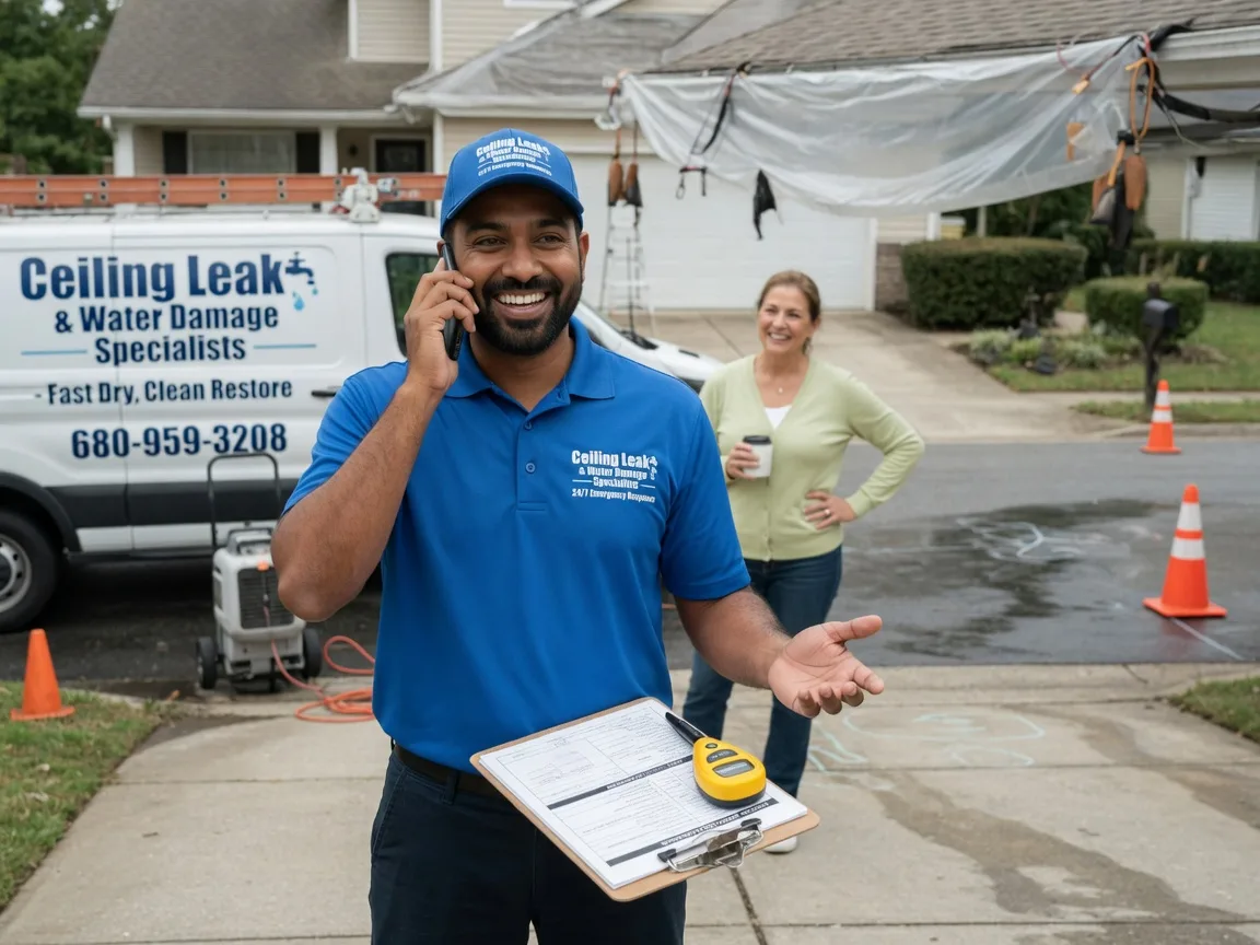 Ceiling Leak Cleanup Truro, IA FAQs